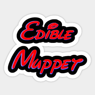 Edible Muppet Sticker